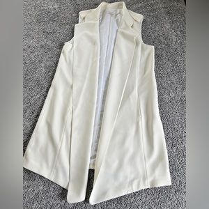 Long duster vest